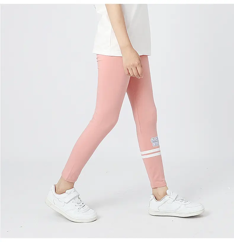 Spring Korean version of children's clothing new girls' leggings large children's elastic breathable thin children's mosquito pants wholesale — feature 38