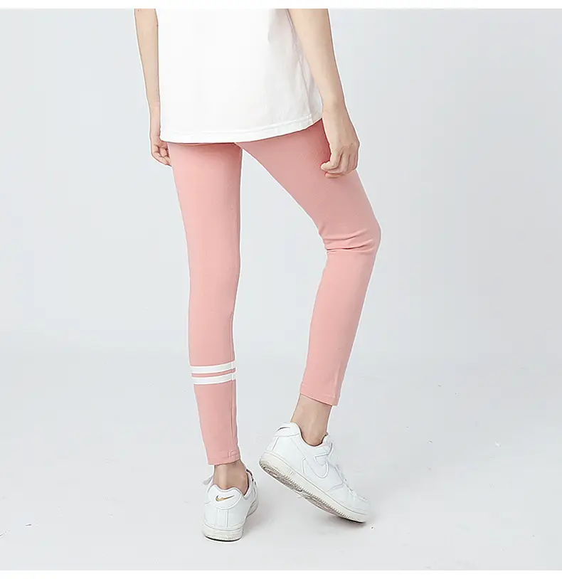 Spring Korean version of children's clothing new girls' leggings large children's elastic breathable thin children's mosquito pants wholesale — feature 39