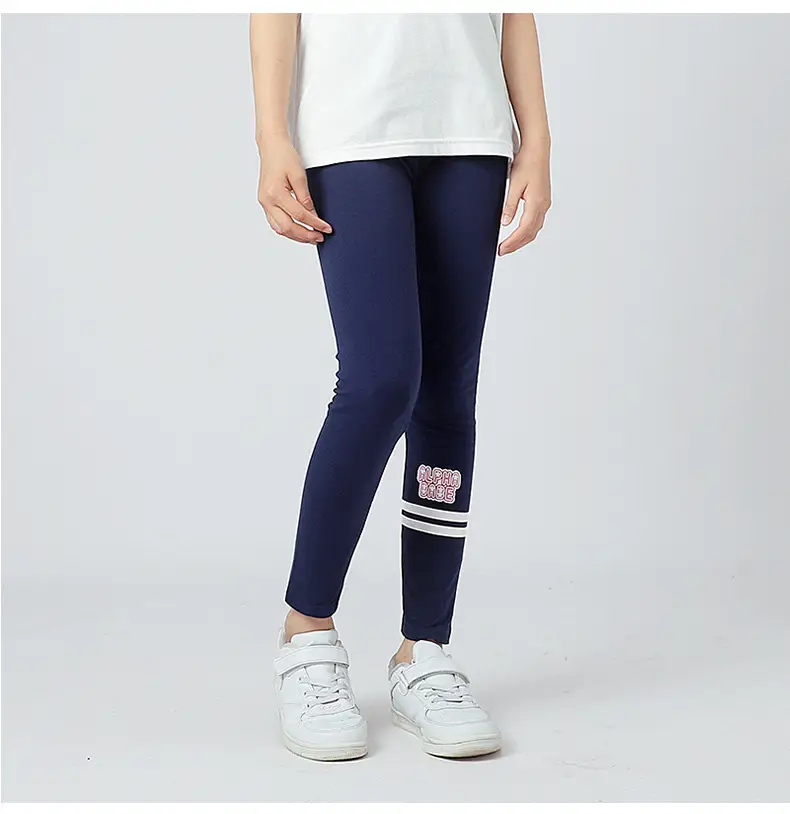 Spring Korean version of children's clothing new girls' leggings large children's elastic breathable thin children's mosquito pants wholesale — feature 40