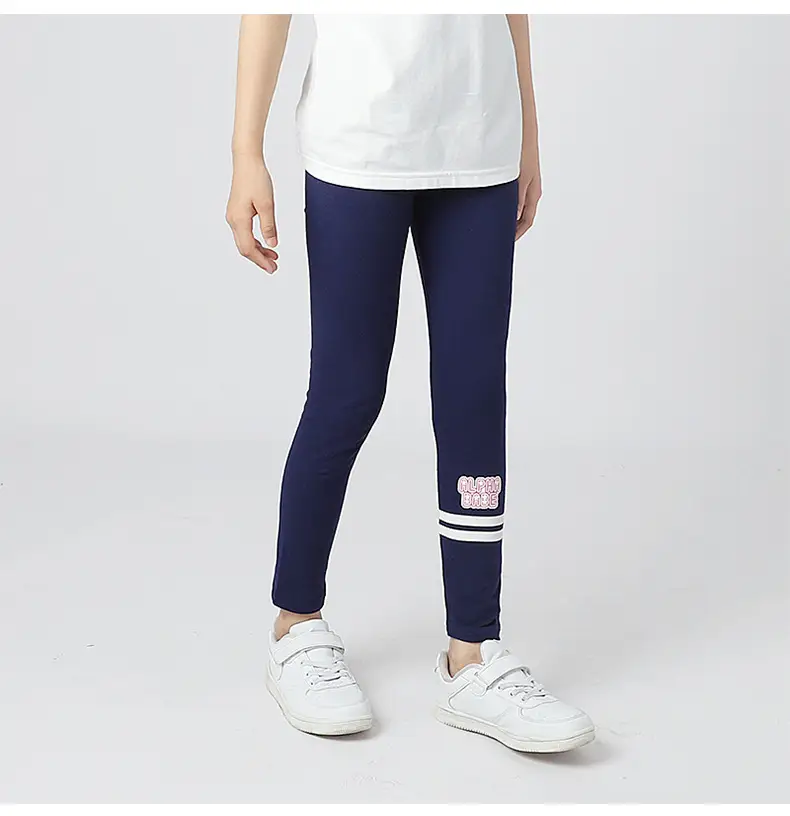 Spring Korean version of children's clothing new girls' leggings large children's elastic breathable thin children's mosquito pants wholesale — feature 41