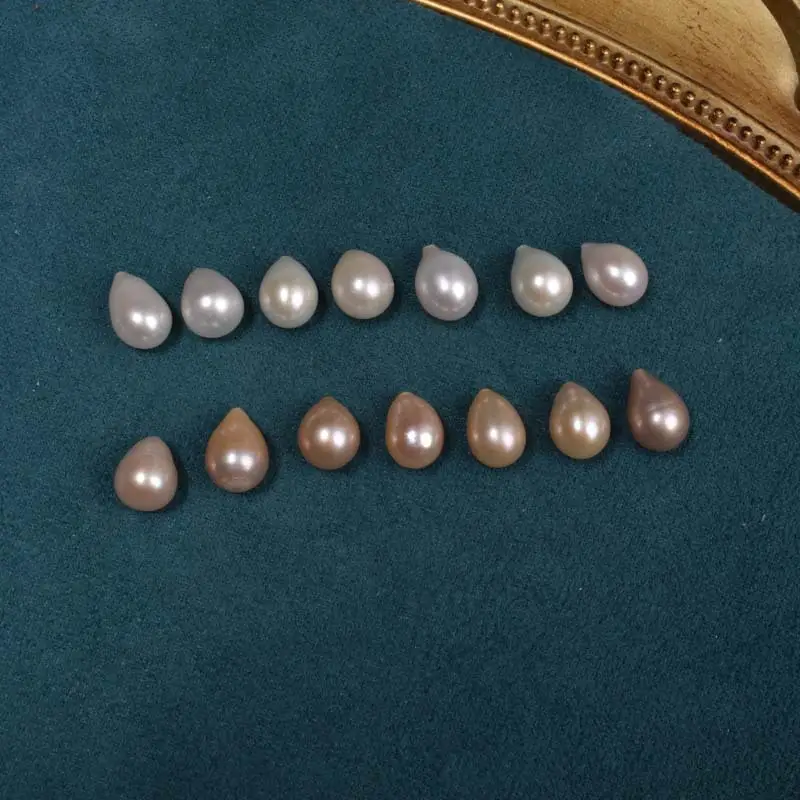 Natural Freshwater Pearl Rice Beads 8-9mm Baroque