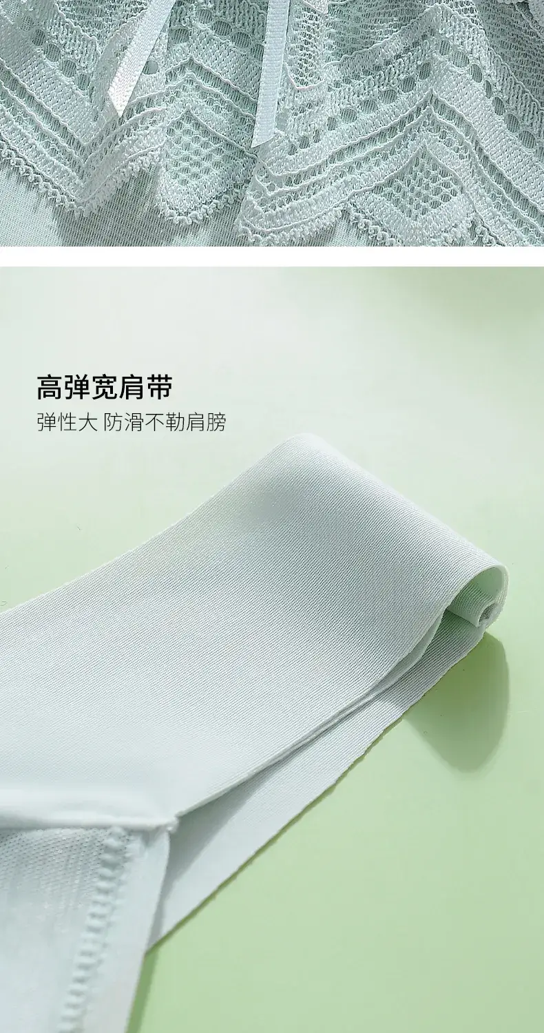 Women's Summer Push-Up Bra White Anti-Sagging — feature 21