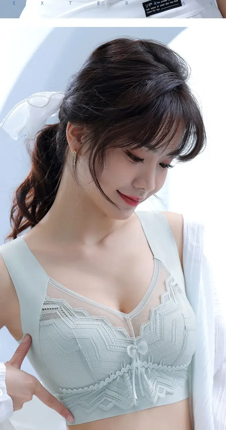 Women's Summer Push-Up Bra White Anti-Sagging — feature 8