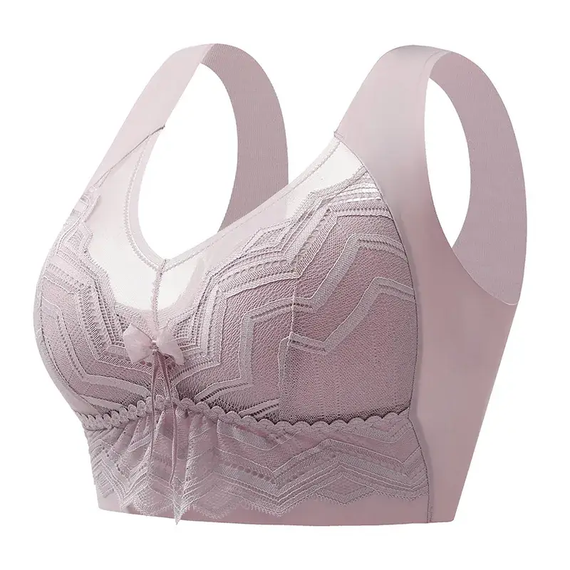 Women's Summer Push-Up Bra White Anti-Sagging - Image 4