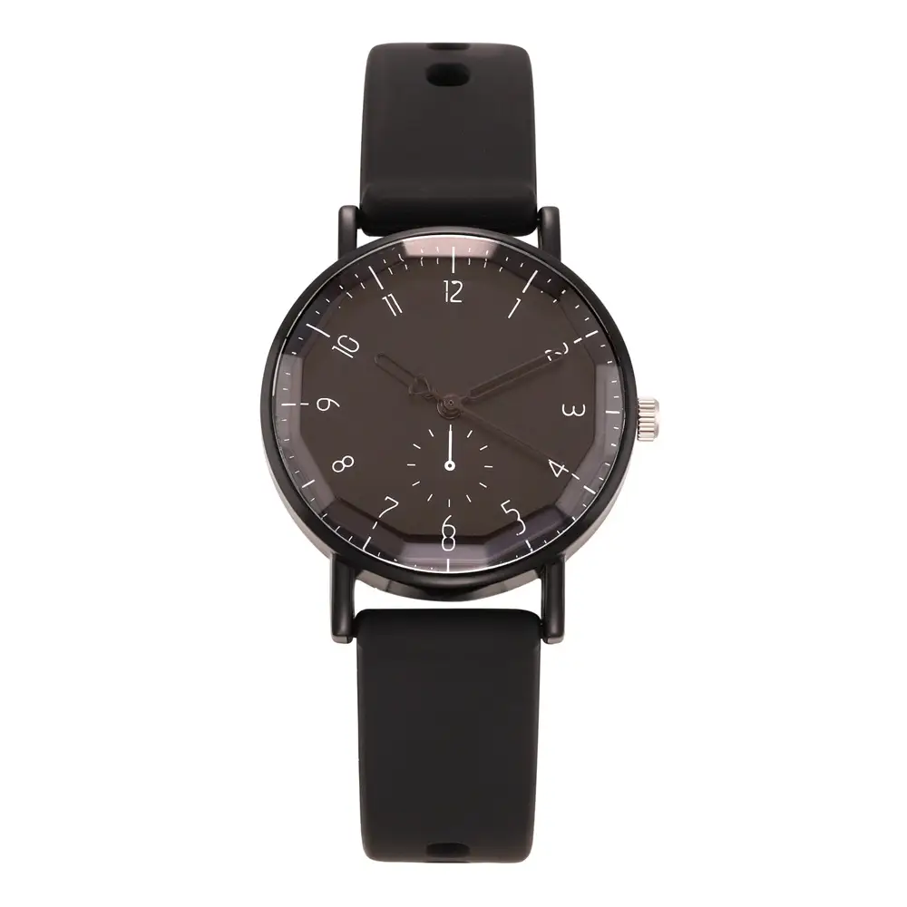 Women's Pink Silicone Watch with Digital Display - Image 3