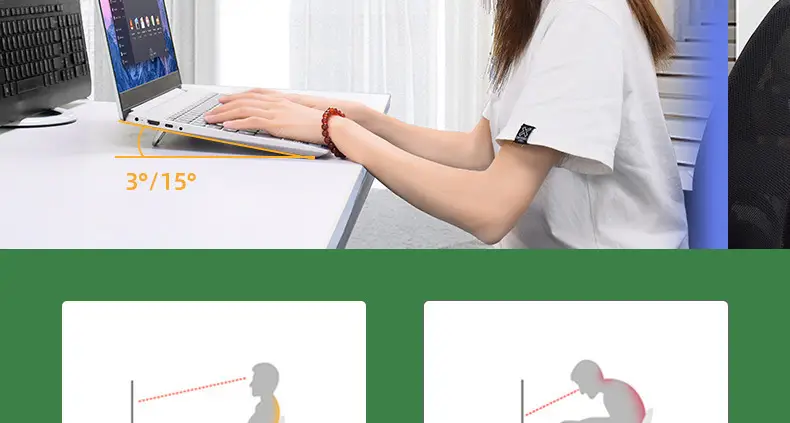 Portable Laptop Cooling Rack with Invisible Shelf — feature 16