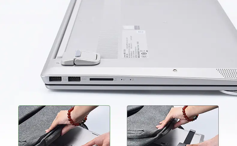 Portable Laptop Cooling Rack with Invisible Shelf — feature 9