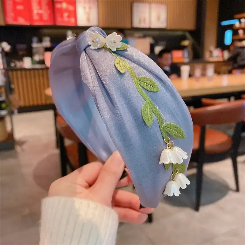 Lily Hairband Women Blue Net 2023