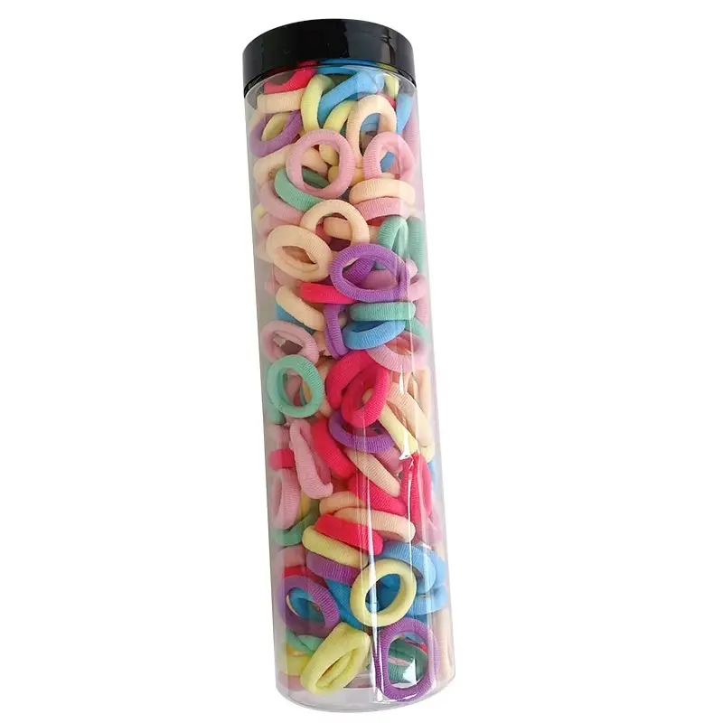 Super Magic Hair Bands for Girls, Pink, 100 Pcs, Lightweight & Non-Hurtful - Image 14