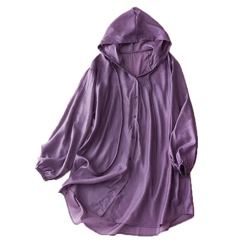 Women Hooded Long Sleeve Sun Protection Shirt 2026 - Image 18