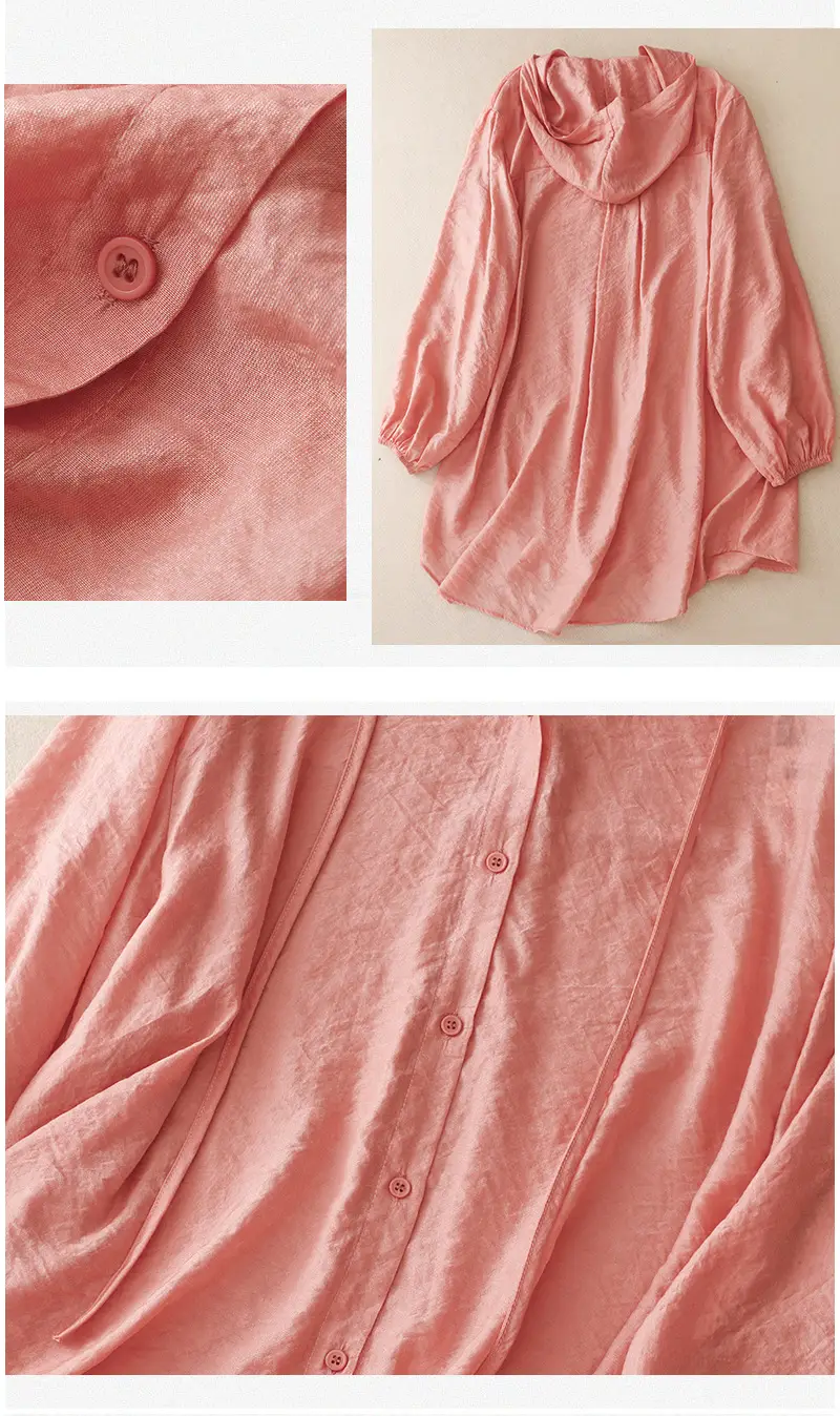Women Hooded Long Sleeve Sun Protection Shirt 2026 — feature 6