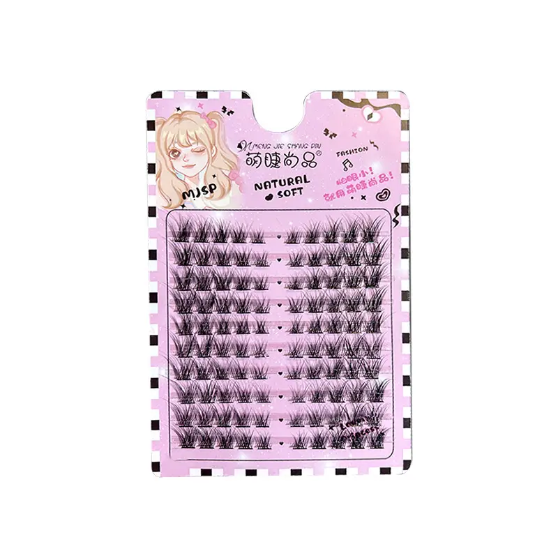 Natural False Eyelashes Fox Series Oblique Flying - Image 8