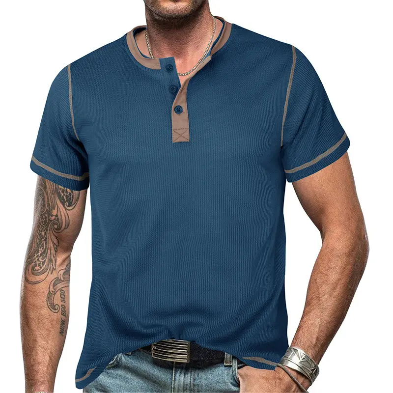 Men's White Retro T-Shirt Short Sleeve 2023 Summer — feature 4