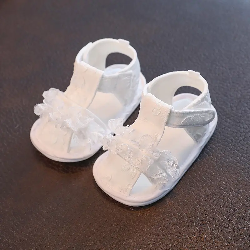 Baby Lace Sandals 0-3M Soft-Soled Breathable