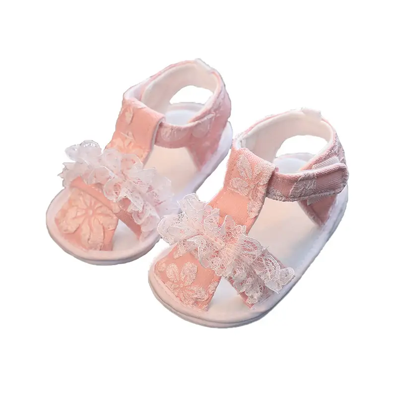 Baby Lace Sandals 0-3M Soft-Soled Breathable