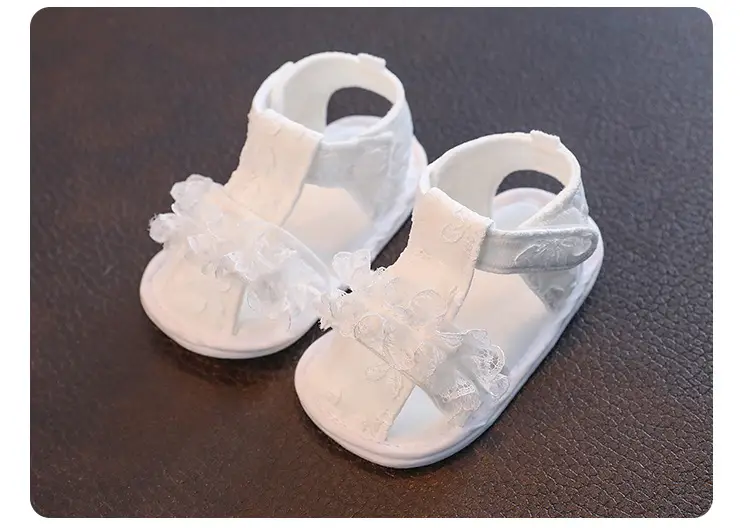 Baby Lace Sandals 0-3M Soft-Soled Breathable — feature 12