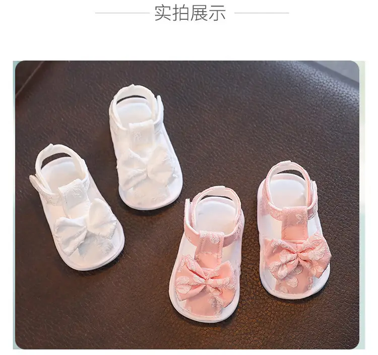 Baby Lace Sandals 0-3M Soft-Soled Breathable — feature 14