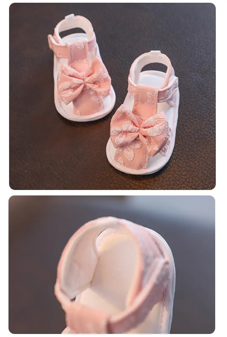 Baby Lace Sandals 0-3M Soft-Soled Breathable — feature 15