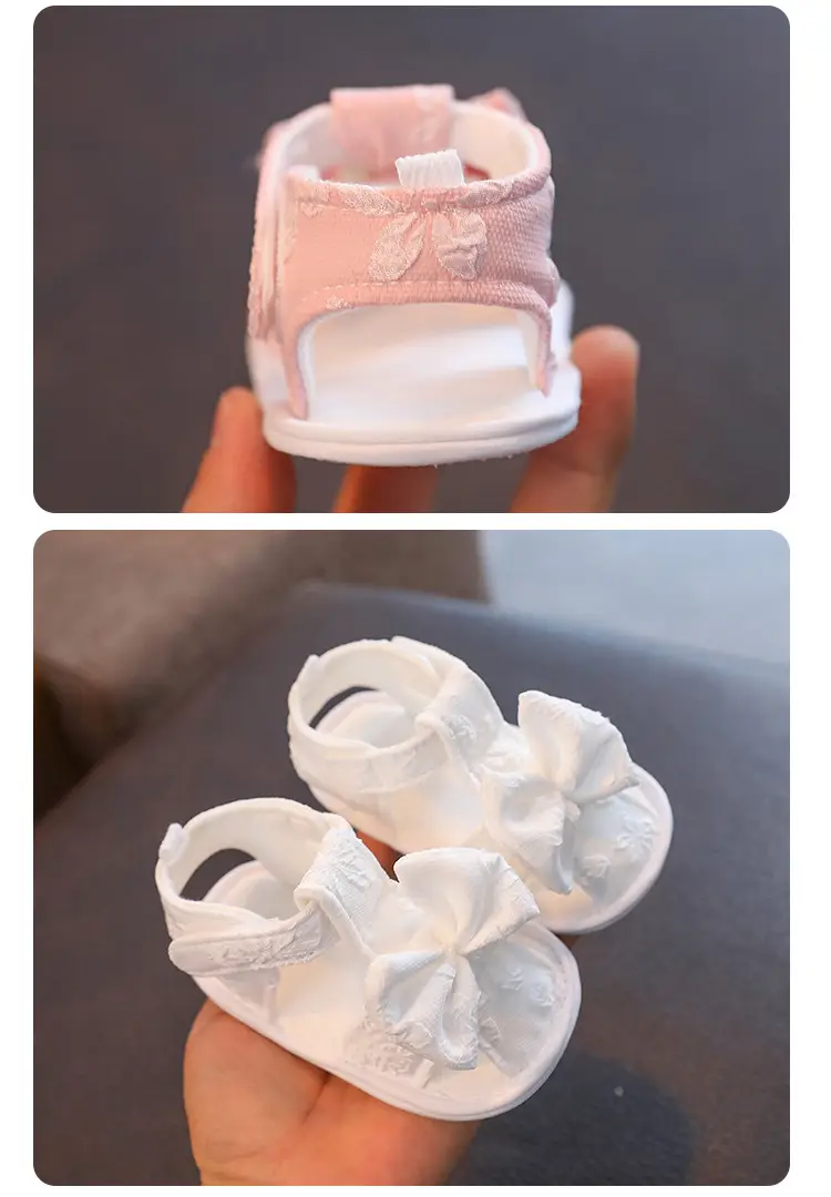 Baby Lace Sandals 0-3M Soft-Soled Breathable — feature 16