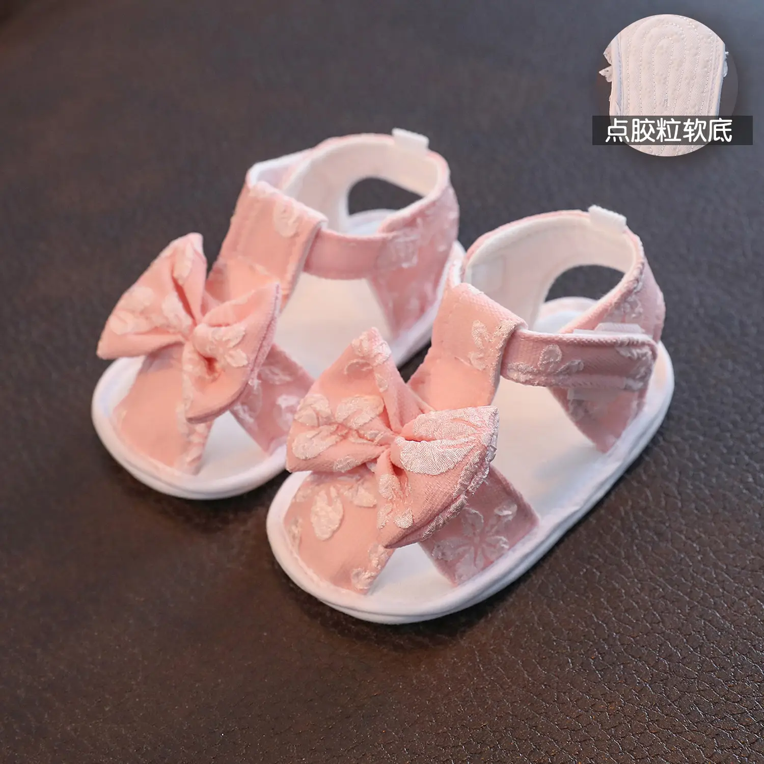 Baby Lace Sandals 0-3M Soft-Soled Breathable