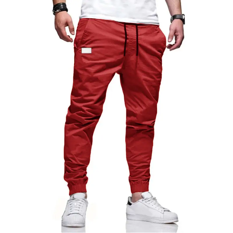 Men's Black Slim Fit Work Pants 2024 - Image 8