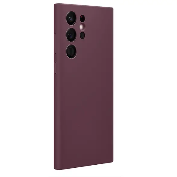 Samsung S24 Ultra Liquid Silicone Full Cover Phone Case — feature 2