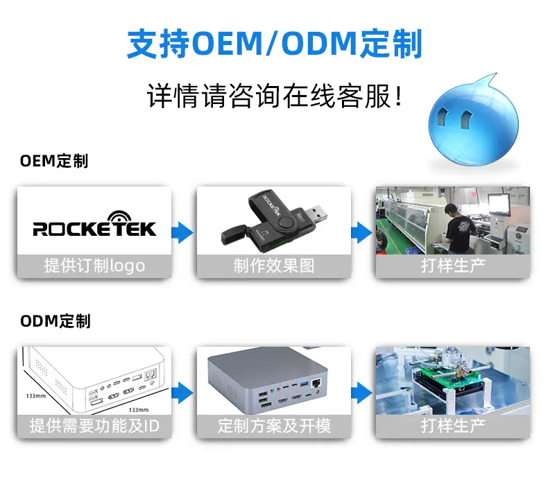 Type-C 2-Card Reader with SD4.0 TF Memory Card — feature 6