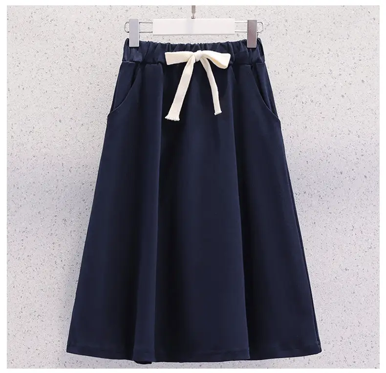 Girls' Pink Bow Skirt Set Summer Wear — feature 18