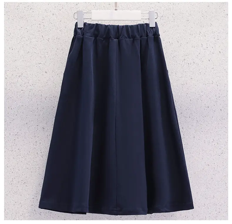 Girls' Pink Bow Skirt Set Summer Wear — feature 19