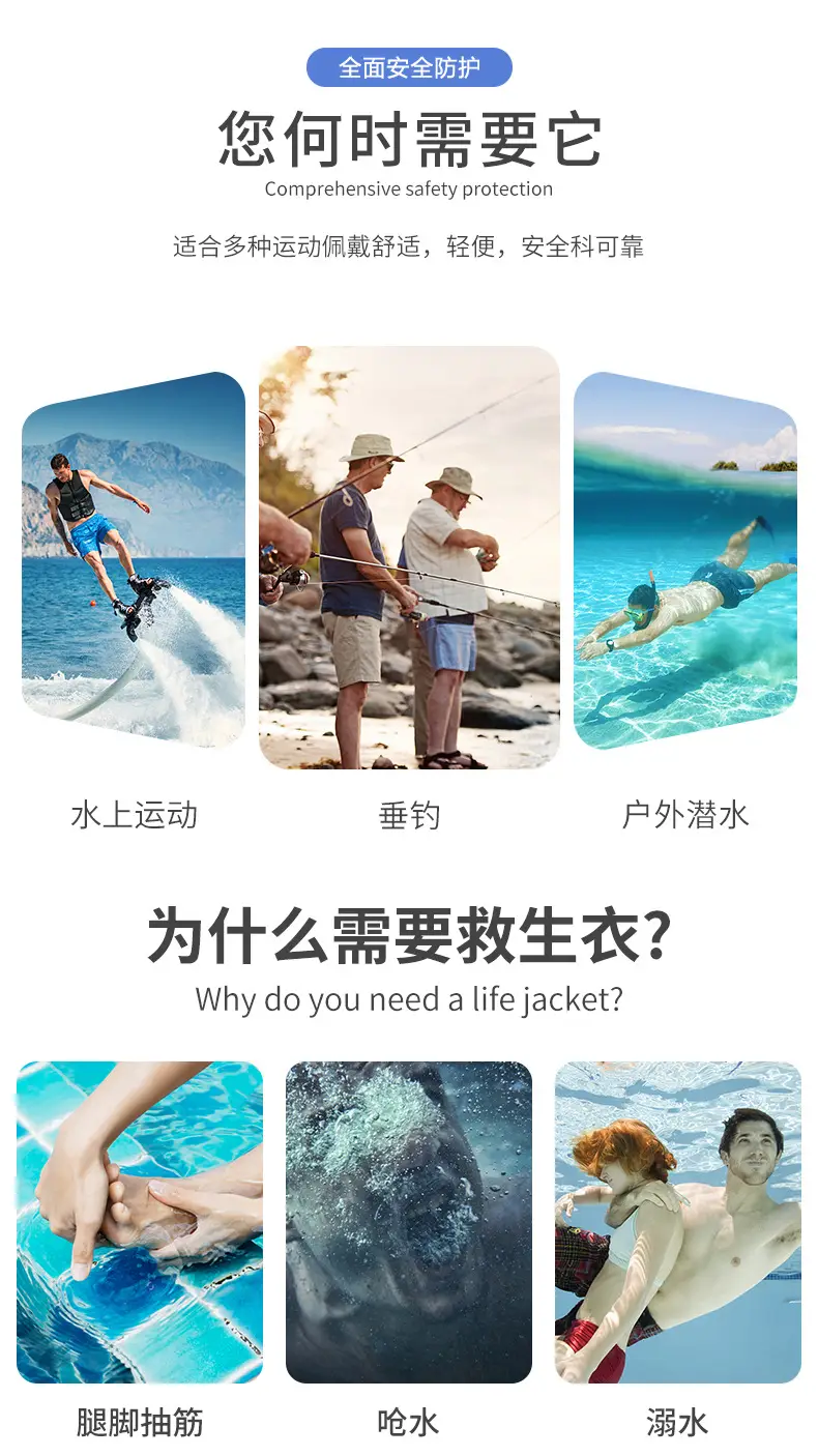 Automatic Inflatable Belt Large Floating Strength Expandable Life Buoy Adult Inflatable Life Jacket Lifesaving Waist Swimming Ring โ feature 5