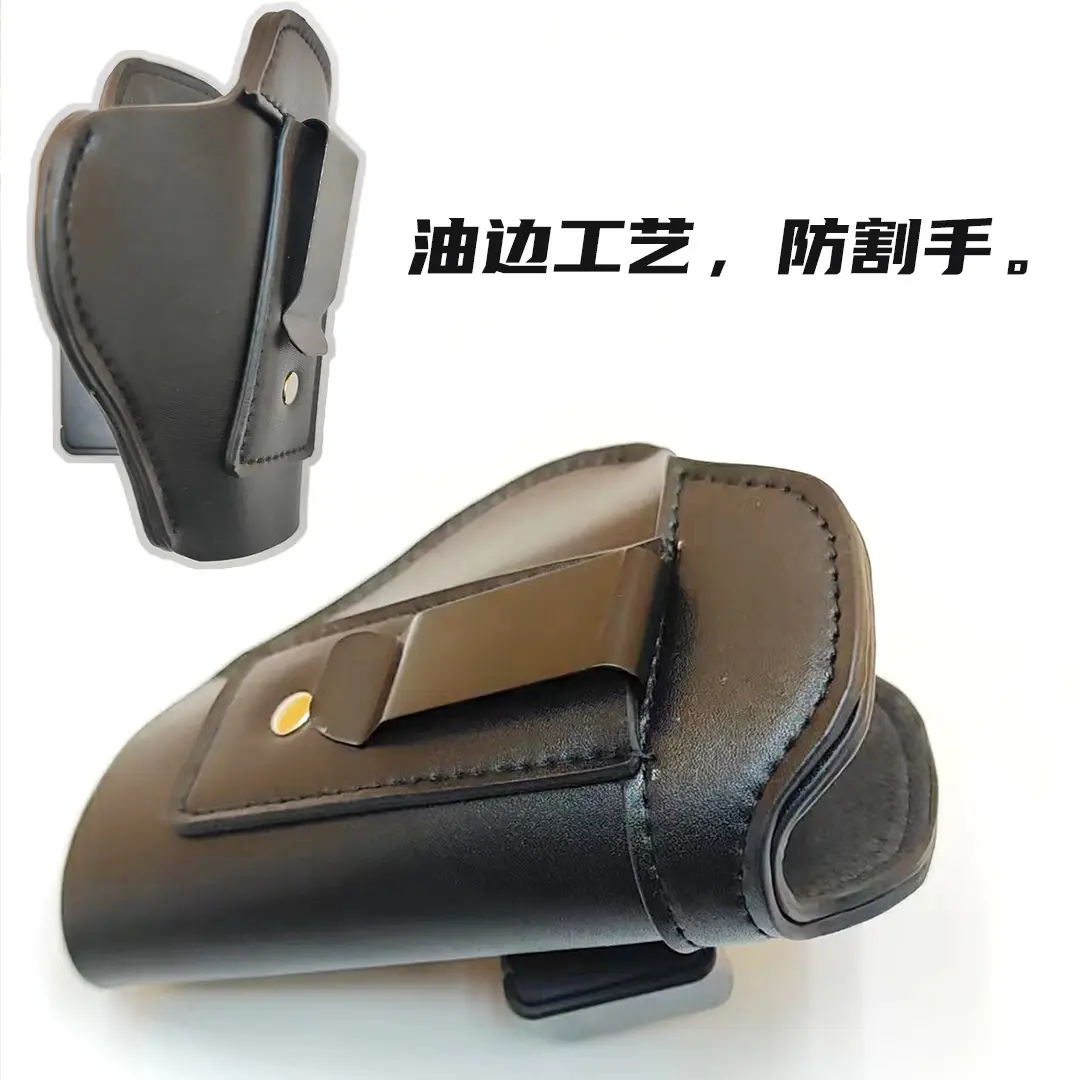 Black Tactical Invisible Belt Belt Bag with Quick Draw Pocket — feature 18