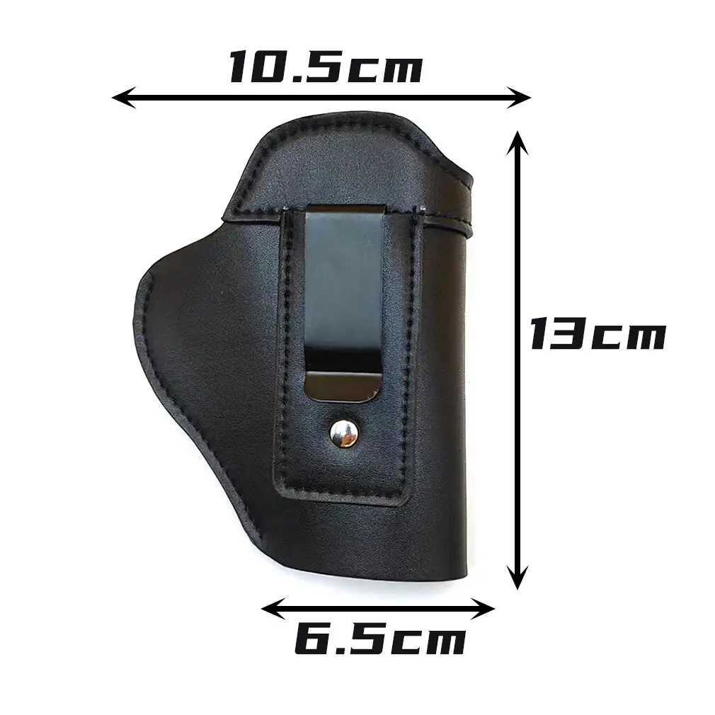 Black Tactical Invisible Belt Belt Bag with Quick Draw Pocket — feature 20