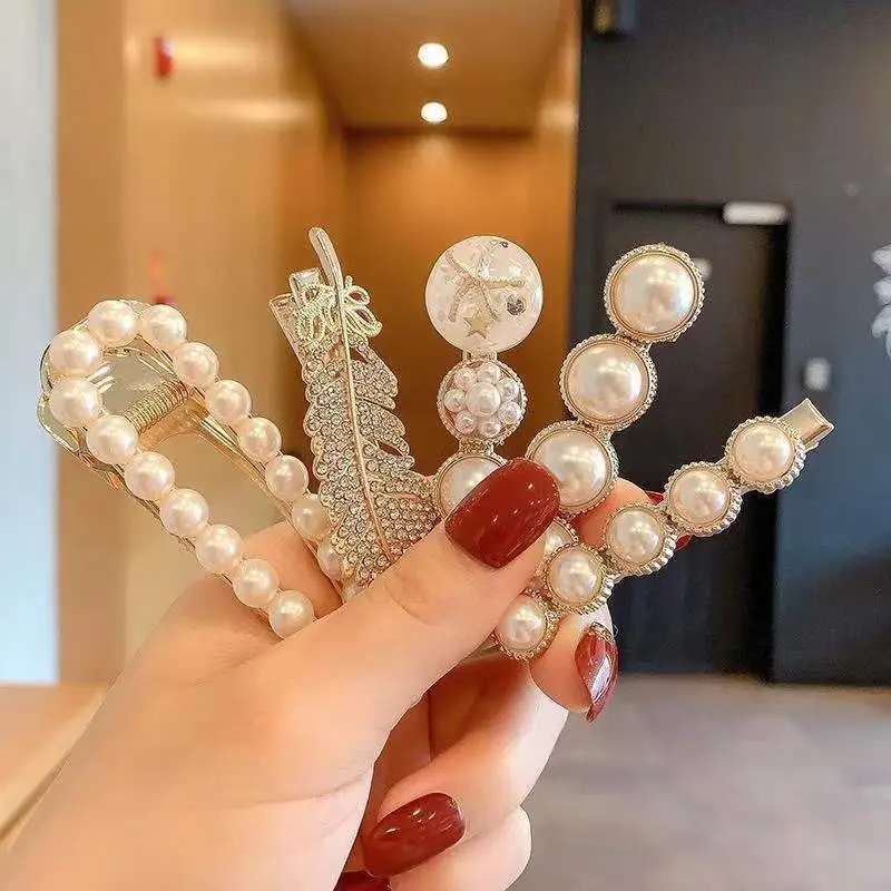 Xiaoxiang Style Rhinestone Hairpin Set for Women - Image 22
