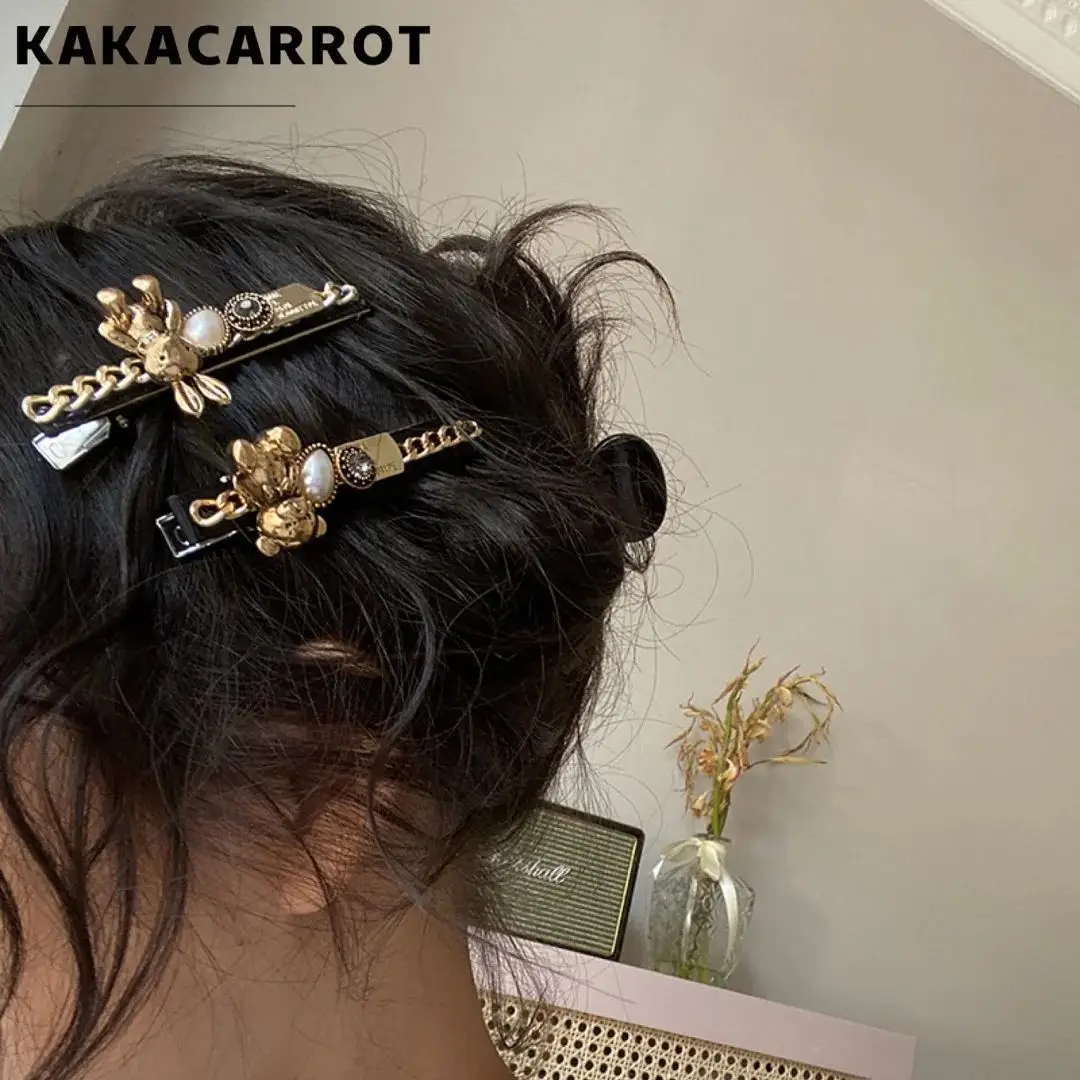 Xiaoxiang Style Rhinestone Hairpin Set for Women — feature 1