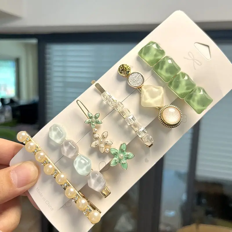 Xiaoxiang Style Rhinestone Hairpin Set for Women — feature 14