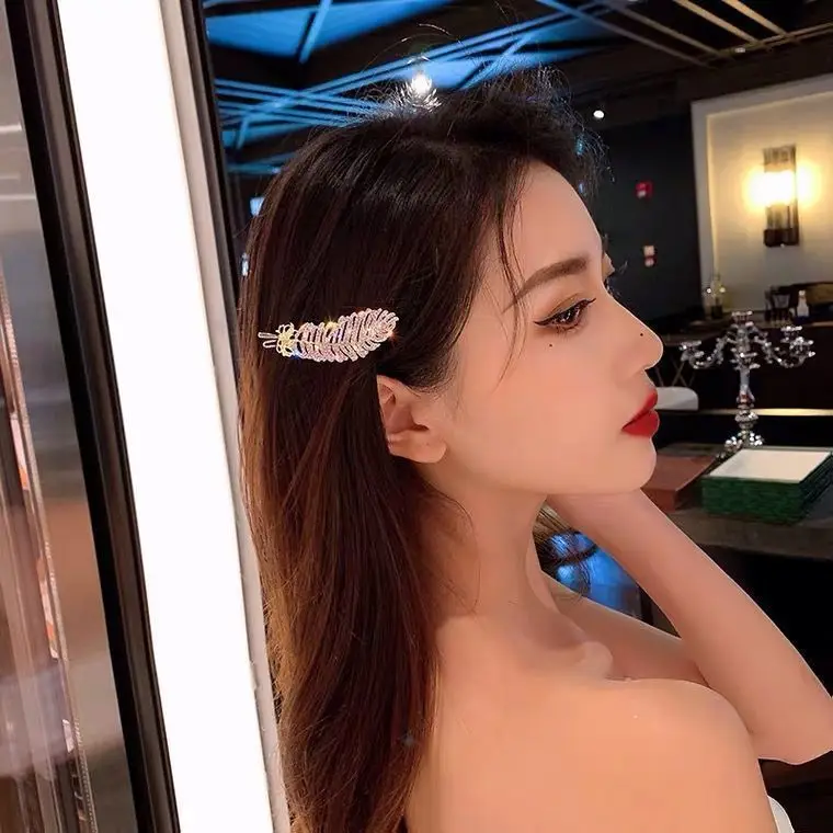 Xiaoxiang Style Rhinestone Hairpin Set for Women — feature 3
