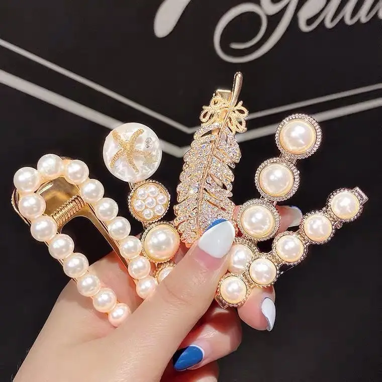 Xiaoxiang Style Rhinestone Hairpin Set for Women — feature 9