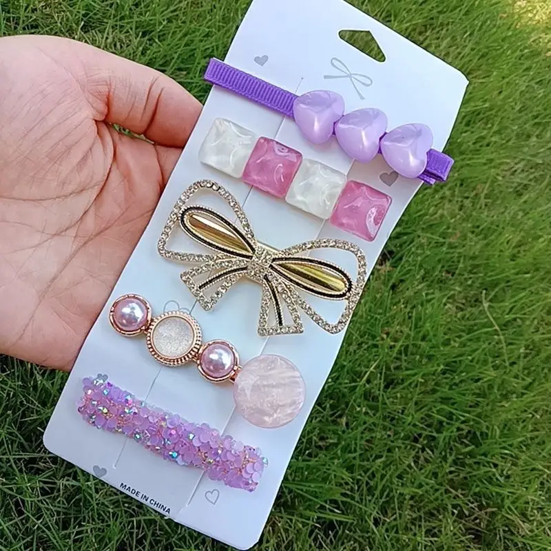 Xiaoxiang Style Rhinestone Hairpin Set for Women - Image 11