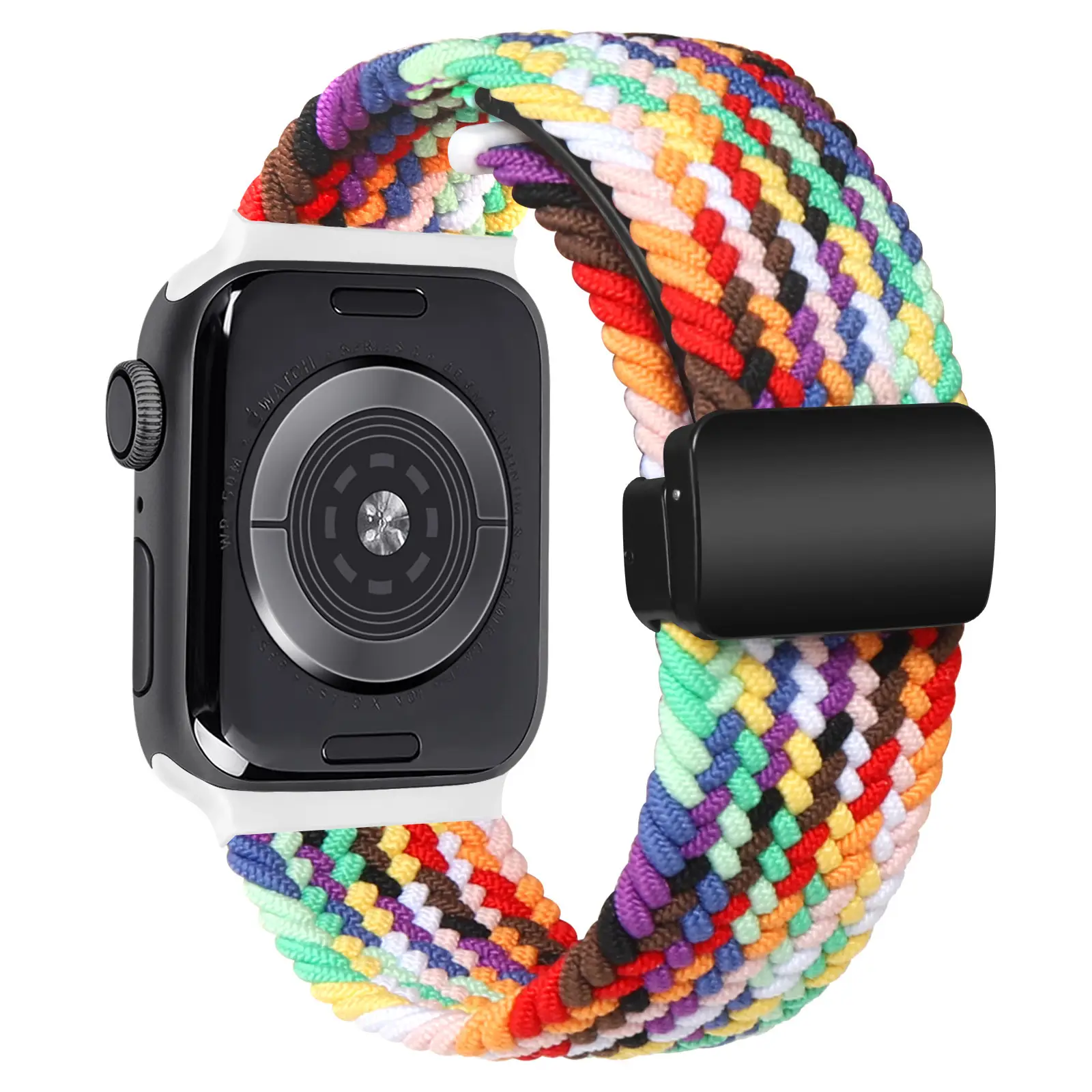 Nylon Woven Watch Strap for Apple Watch 78910 - Image 17