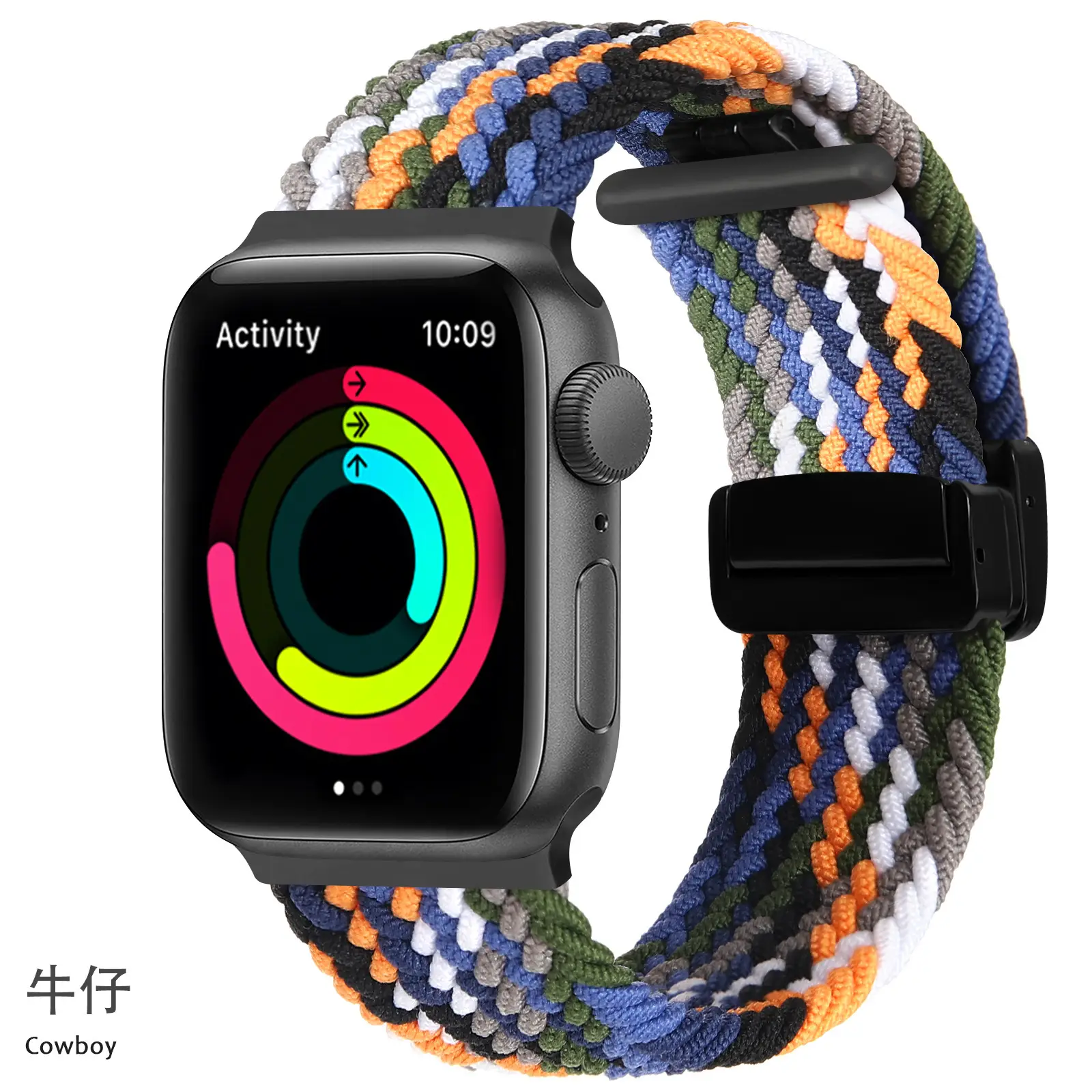Nylon Woven Watch Strap for Apple Watch 78910 — feature 16