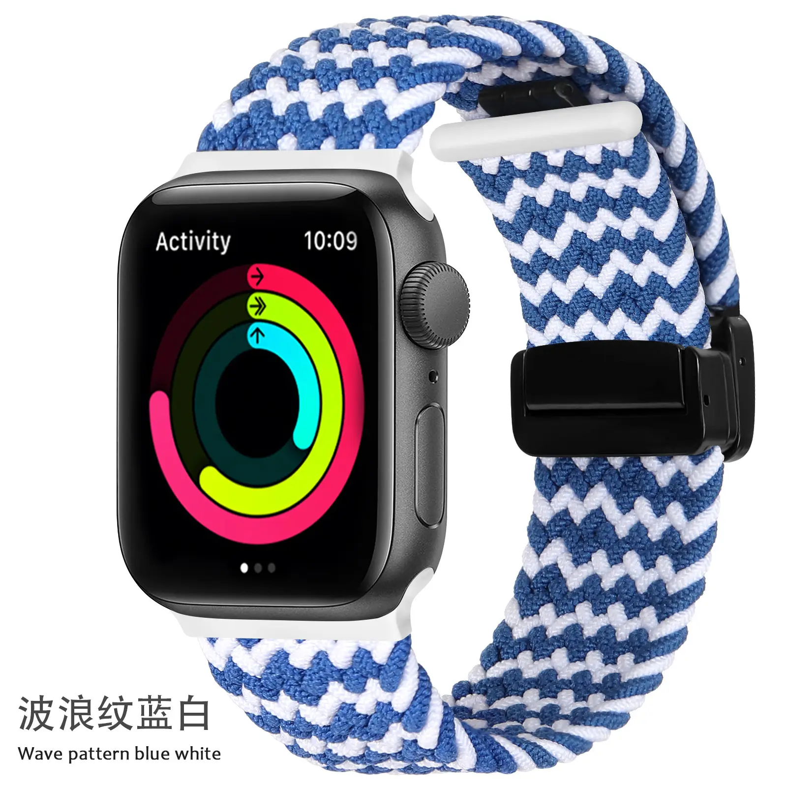 Nylon Woven Watch Strap for Apple Watch 78910 — feature 7
