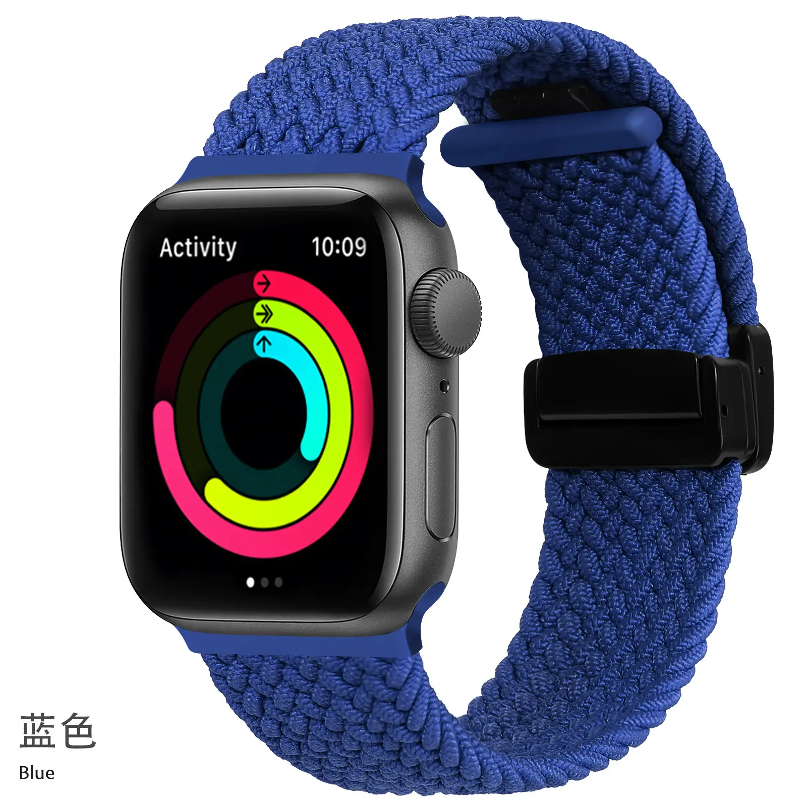 Nylon Woven Watch Strap for Apple Watch 78910 - Image 2