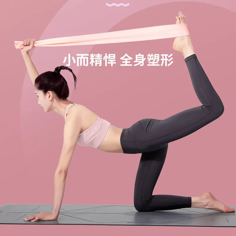 Elastic Band Yoga Fitness Pull Band for Women and Men Buttocks and Shoulders Training Back Strength Training Stretching Training Resistance Band