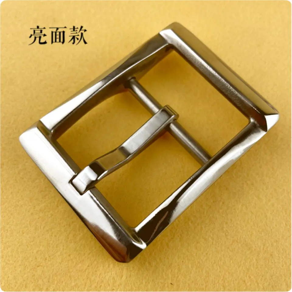 Stainless Steel Detachable Belt Buckle 4.0"