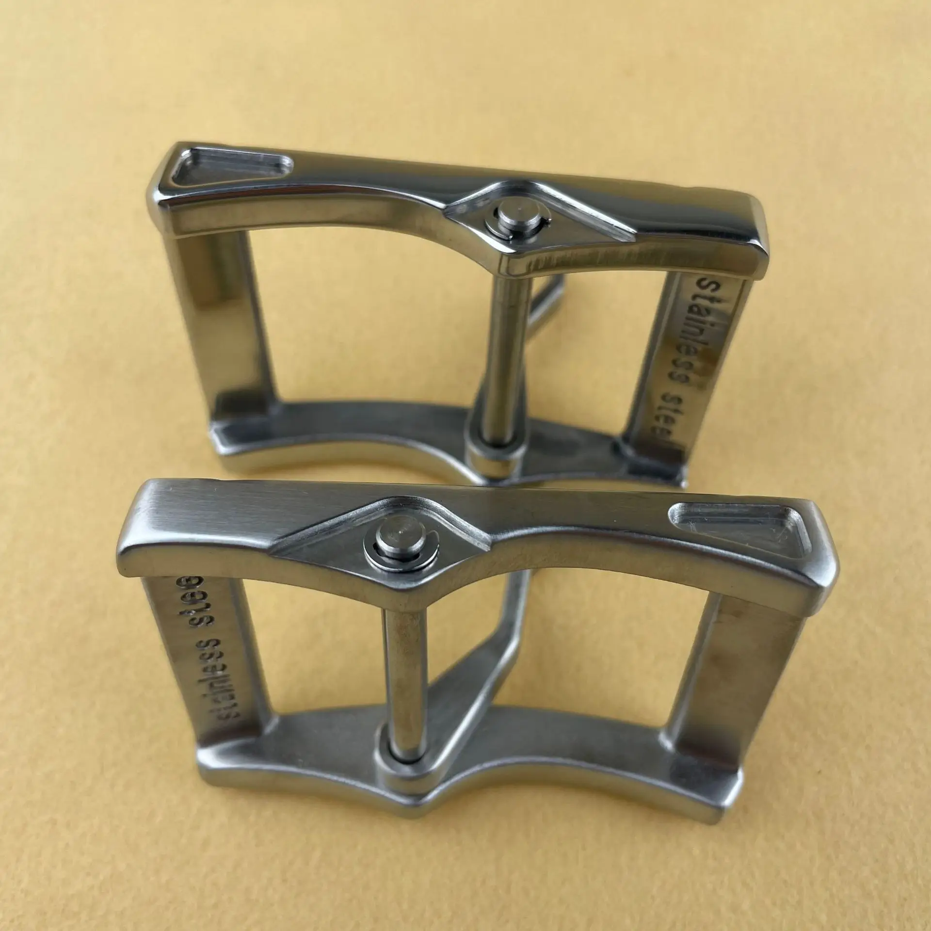 Stainless Steel Detachable Belt Buckle 4.0"