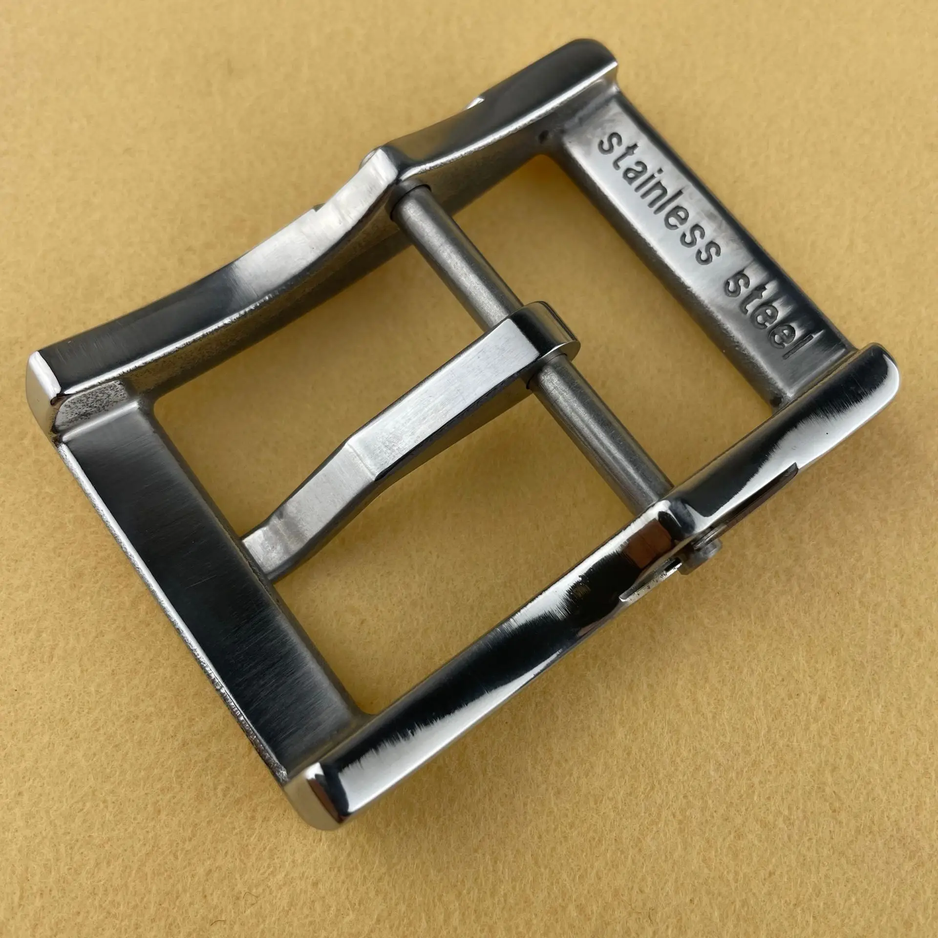 Stainless Steel Detachable Belt Buckle 4.0" — feature 6