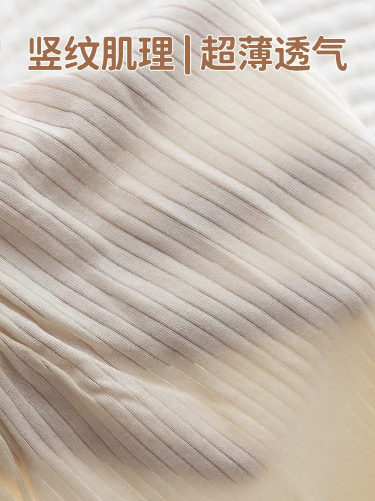 Ultra-Thin Modal Baby Hoodie with Stripes - Image 8