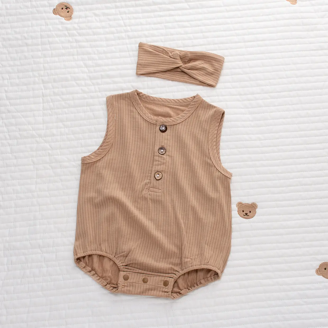 Ultra-Thin Modal Baby Hoodie with Stripes — feature 20