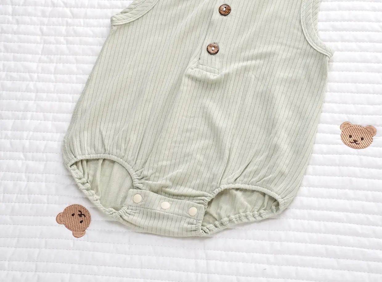 Ultra-Thin Modal Baby Hoodie with Stripes — feature 28