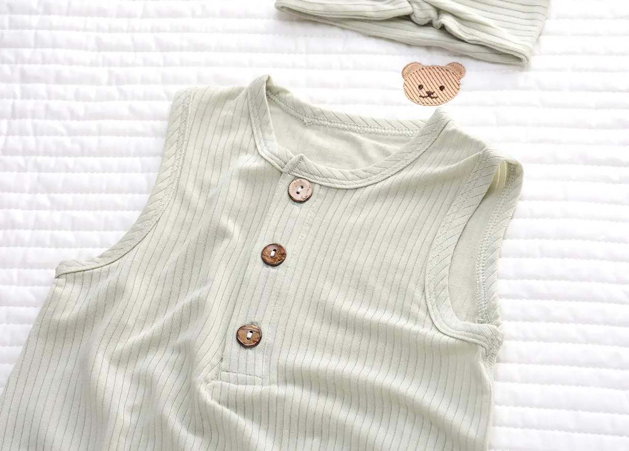 Ultra-Thin Modal Baby Hoodie with Stripes — feature 29